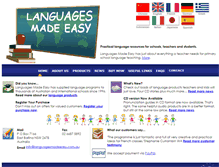 Tablet Screenshot of languagesmadeeasy.com.au